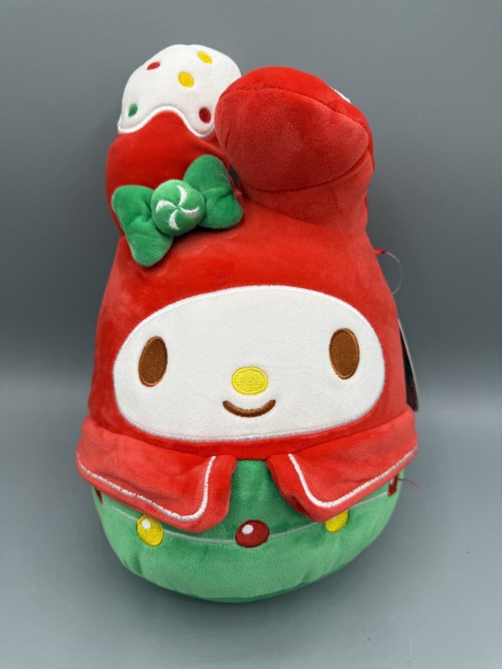 Sanrio My Melody Christmas Squishmallows Plush Holiday NWT